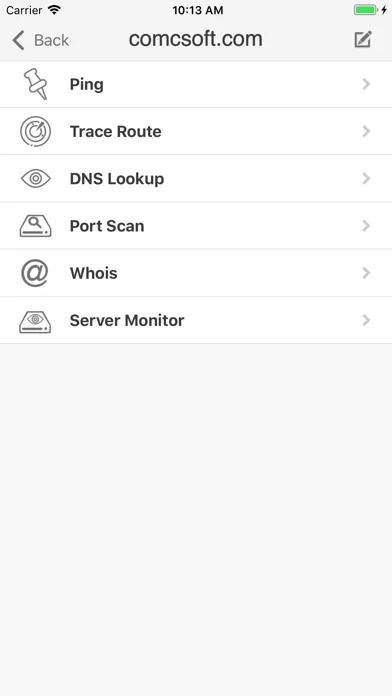 iNetTools - Ping,DNS,Port Scan screenshot 3