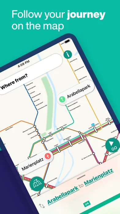 Munich Metro - map & route screenshot 4