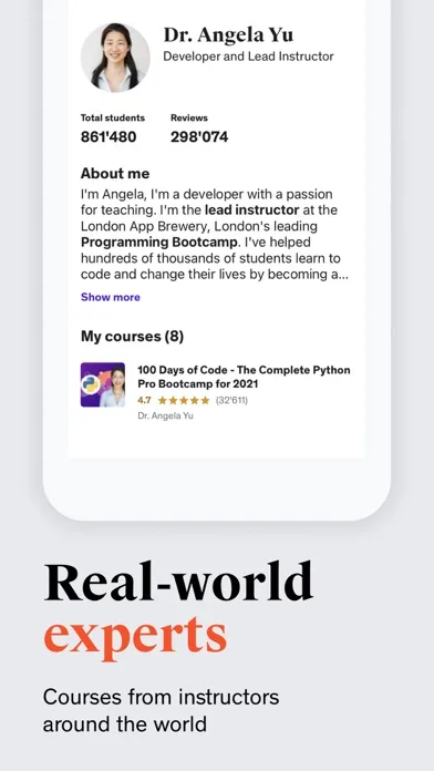 Udemy Online Video Courses screenshot 3