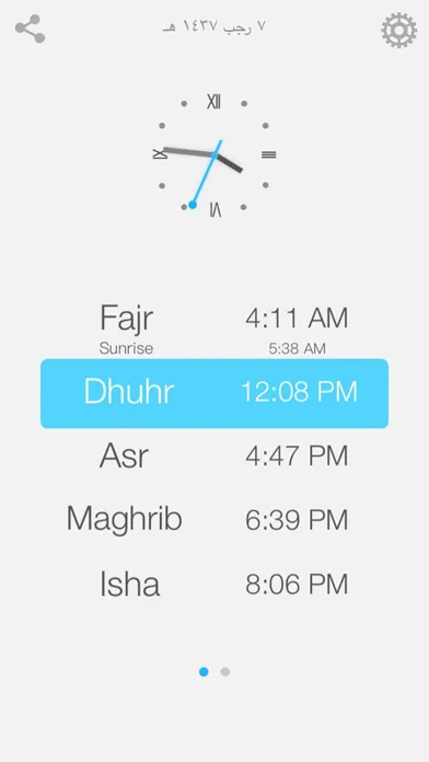 Salat Times - Islamic Prayers screenshot 1