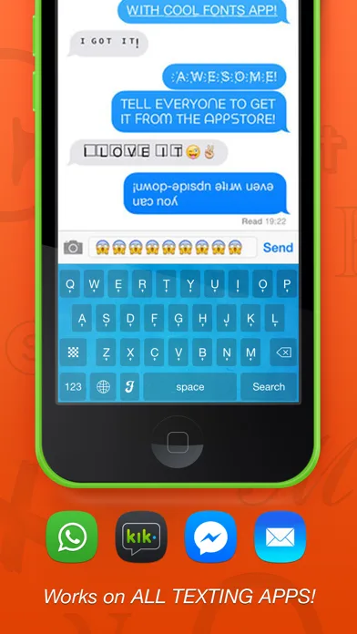 Textizer Font Keyboards Free - Fancy Keyboard themes with Emoji Fonts for Instagram screenshot 4