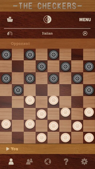 The Checkers - Classic Game screenshot 1