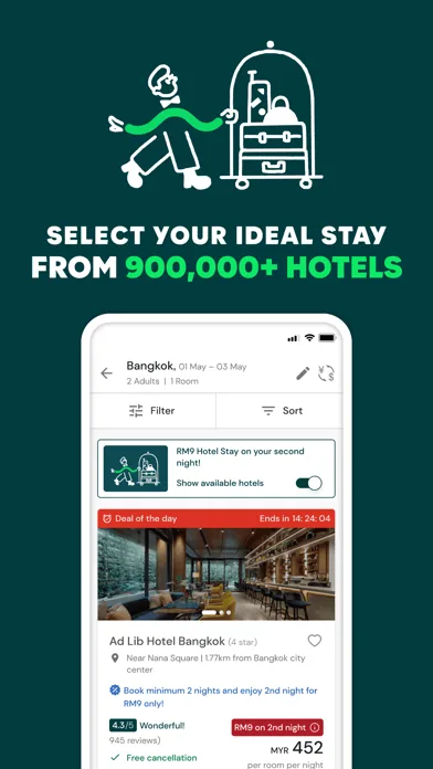 AirAsia MOVE: Flights & Hotels screenshot 4