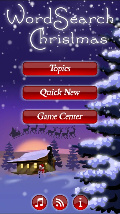 WordSearch Christmas HD screenshot 1