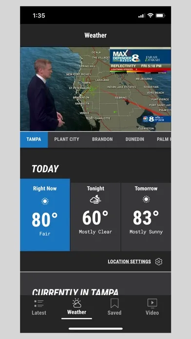 WFLA News Channel 8 - Tampa FL screenshot 2