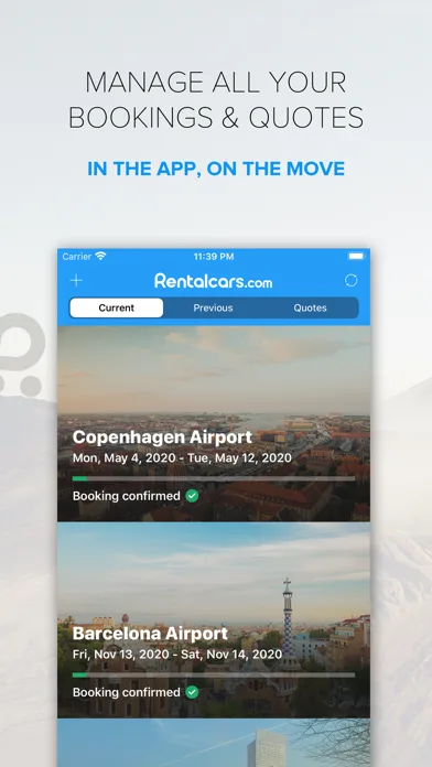 Rentalcars.com Car rental App screenshot 2