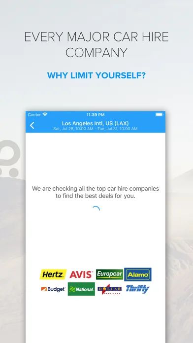 Rentalcars.com Car rental App screenshot 5