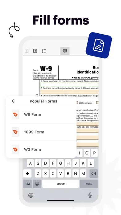 pdfFiller: edit PDF documents screenshot 2