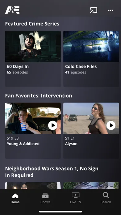 A&E: TV Shows That Matter screenshot 5