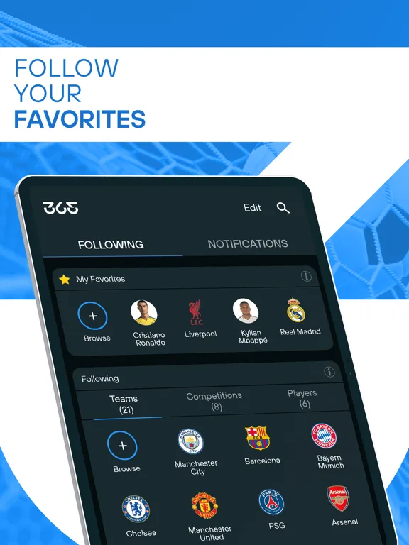 365Scores: Live Sports Scores screenshot 1