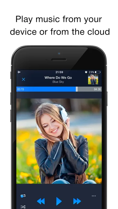 CloudBeats: Cloud Music Player screenshot 2