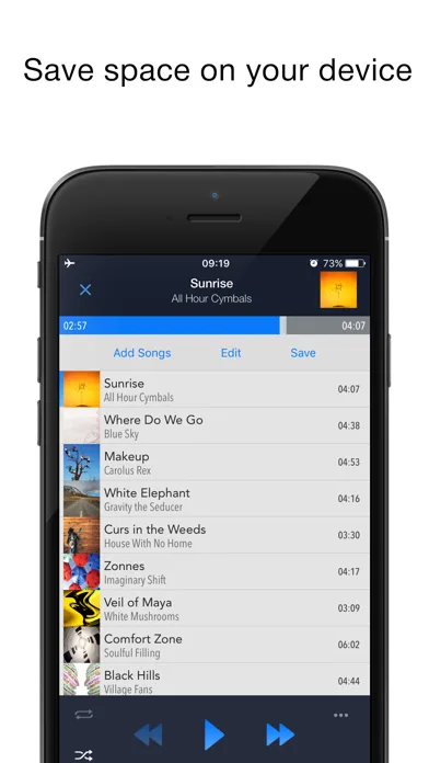 CloudBeats: Cloud Music Player screenshot 3