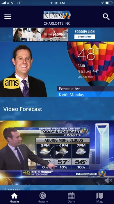 WSOC-TV Channel 9 Weather App screenshot 2