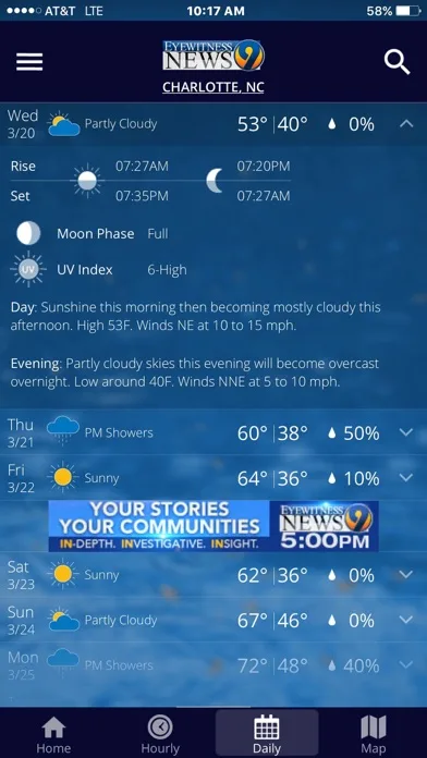 WSOC-TV Channel 9 Weather App screenshot 3
