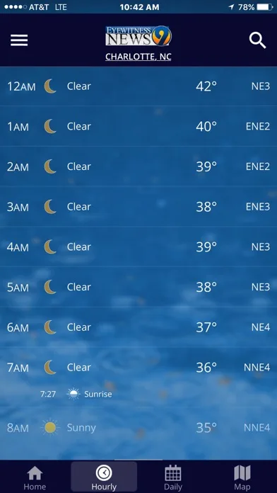 WSOC-TV Channel 9 Weather App screenshot 4