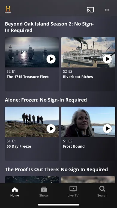 HISTORY: Shows & Documentaries screenshot 2