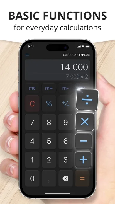 Calculator Plus with History screenshot 2