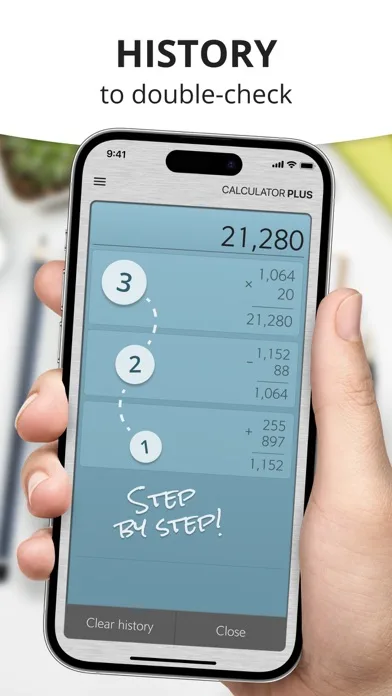 Calculator Plus with History screenshot 4
