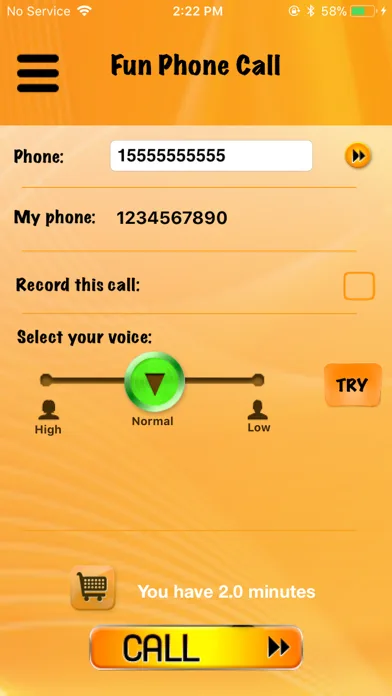 Fun Phone Call - IntCall screenshot 4