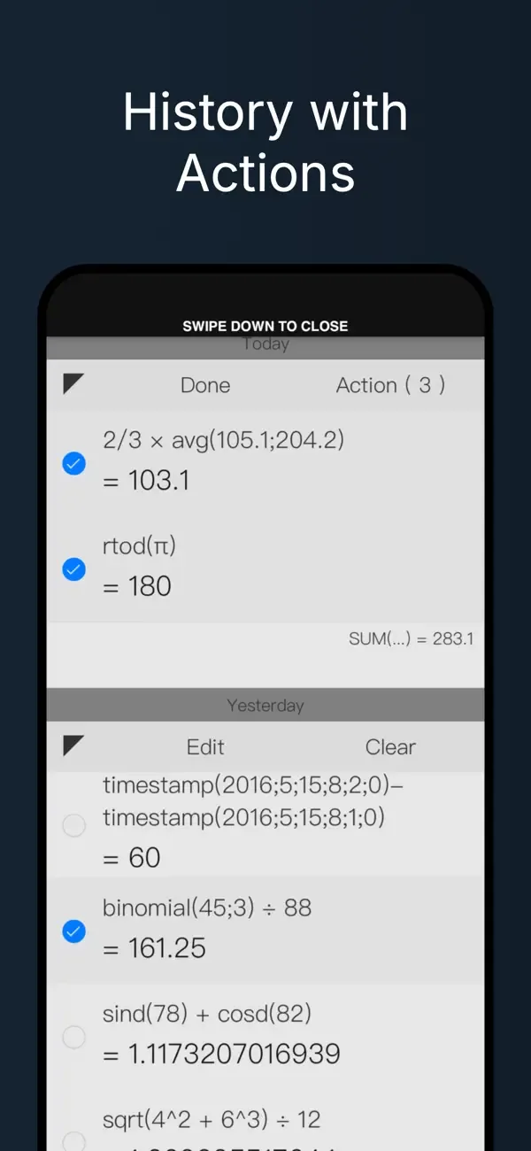 CALC Smart Calculator ± screenshot 3