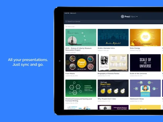 Prezi Viewer screenshot 4