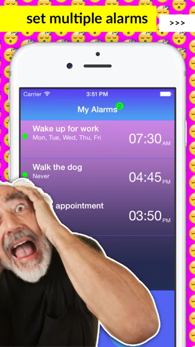 Loud Alarm Clock PRO Sleep + screenshot 3