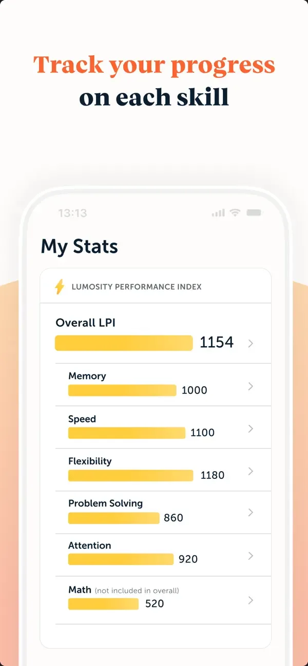 Lumosity: Brain Training Games screenshot 4