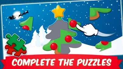 Christmas: Kids coloring games screenshot 3