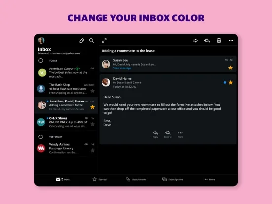 Yahoo Mail: Your Email & Inbox screenshot 3