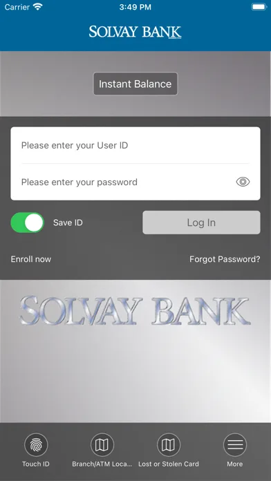 Solvay Bank screenshot 2