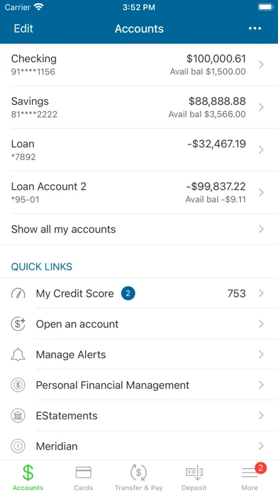 Solvay Bank screenshot 3