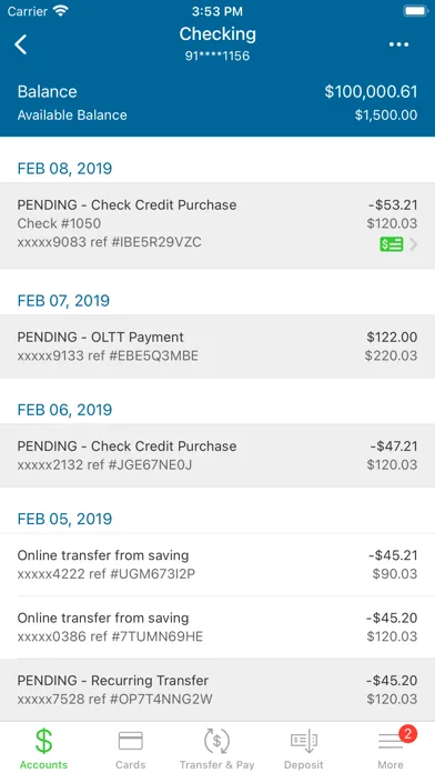 Solvay Bank screenshot 4