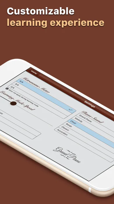 Grand Piano Keyboard&Metronome screenshot 3