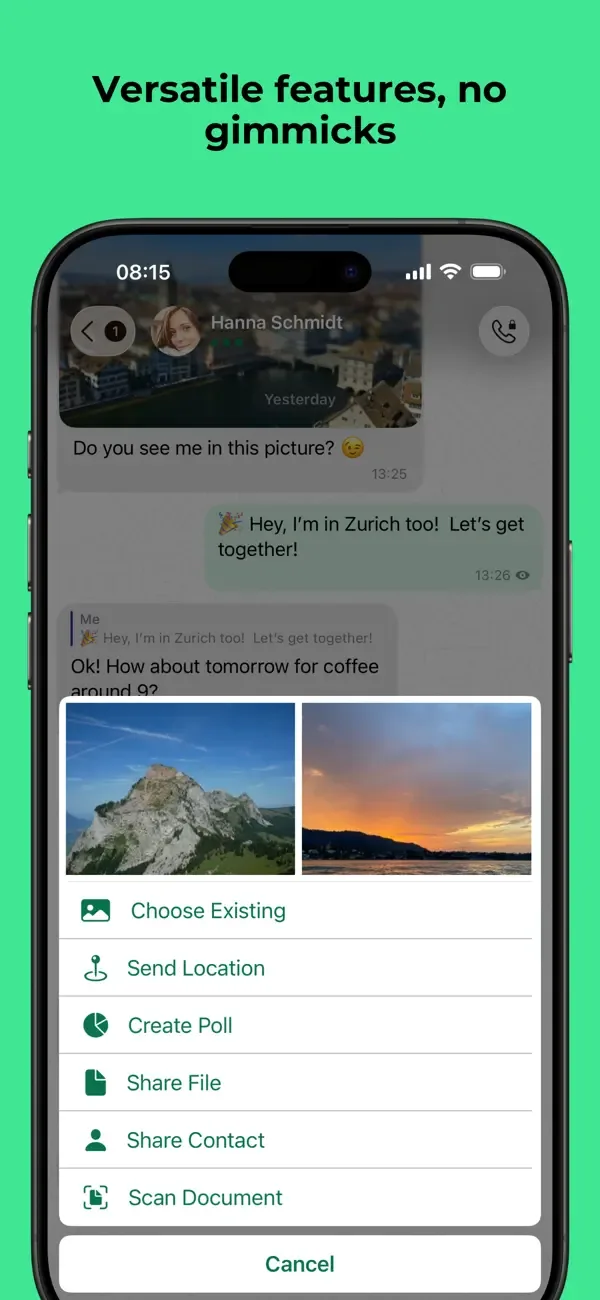 Threema. The Secure Messenger screenshot 2