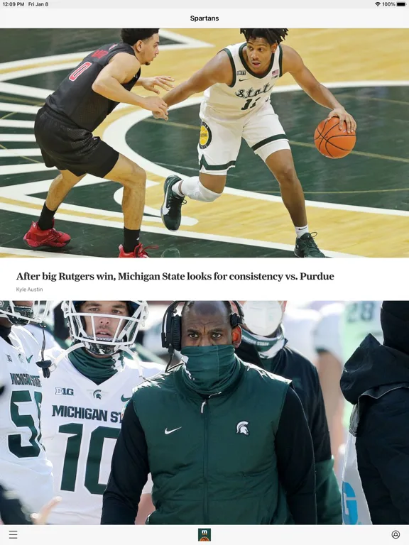 Spartans Basketball News screenshot 5