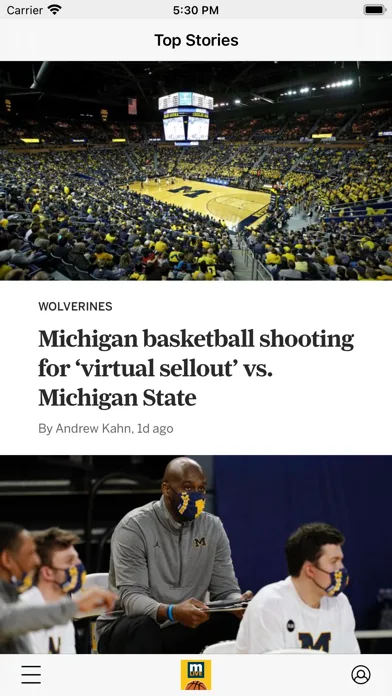 Wolverines Basketball News screenshot 1