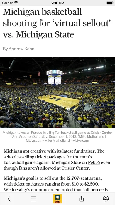 Wolverines Basketball News screenshot 2