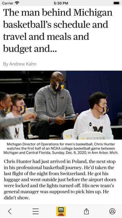 Wolverines Basketball News screenshot 3