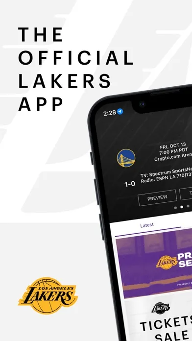 LA Lakers Official App screenshot 1