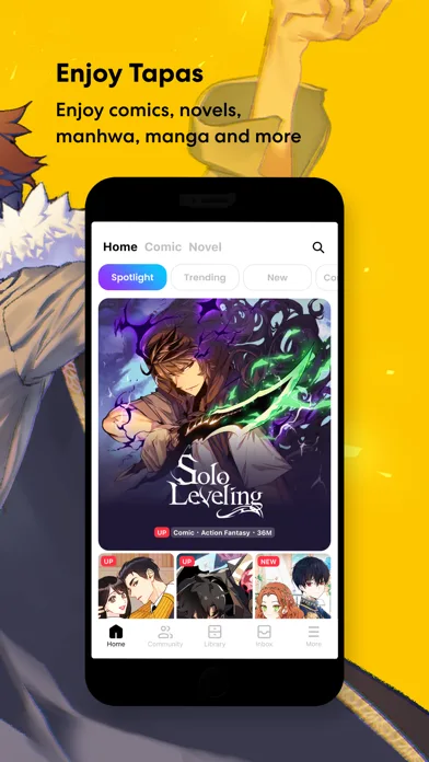 Tapas – Comics and Novels screenshot 2