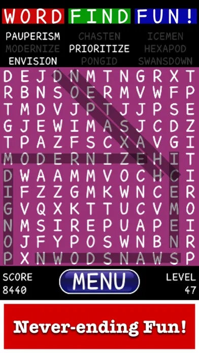 Word Find Fun! screenshot 5