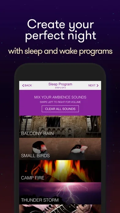 Alarm Clock Sleep Sounds Plus screenshot 3