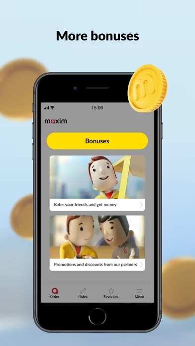 maxim: order a taxi & delivery screenshot 5