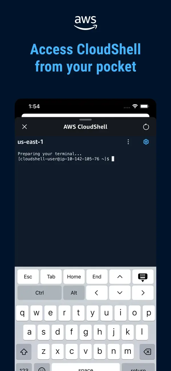 AWS Console screenshot 5