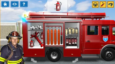 Kids Vehicles Fire Truck games screenshot 3