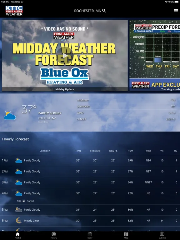 KTTC First Alert Weather screenshot 5
