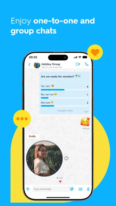 BiP - Messenger, Video Call screenshot 2
