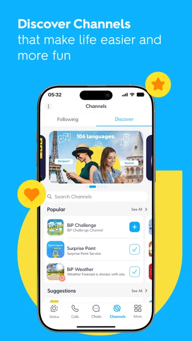 BiP - Messenger, Video Call screenshot 4