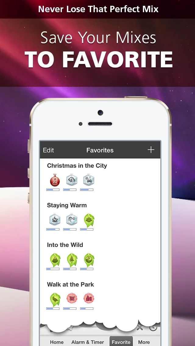 Relax Melodies Seasons Premium: Mix Rain, Thunderstorm, Ocean Waves and Nature Ambient Sounds for Sleep, Relaxation & Meditation screenshot 5