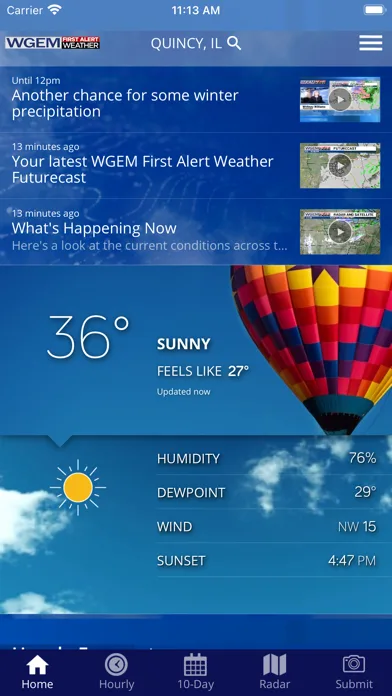 WGEM First Alert Weather App screenshot 1